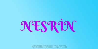 NESRİN