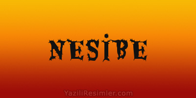 NESİBE