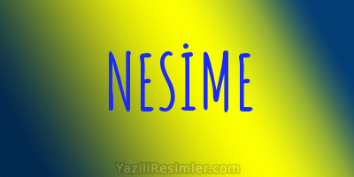 NESİME