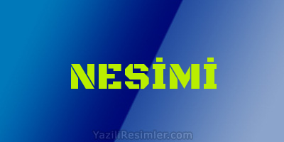 NESİMİ