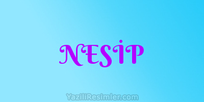 NESİP