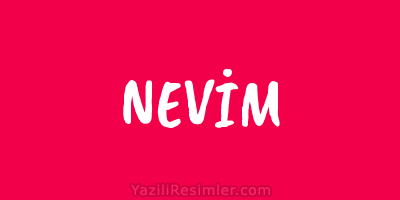 NEVİM