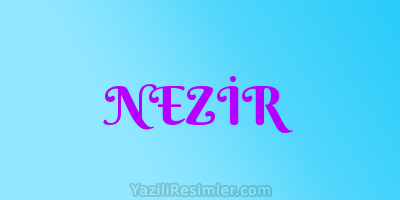 NEZİR