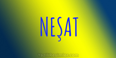 NEŞAT