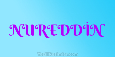 NUREDDİN