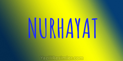 NURHAYAT