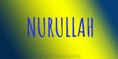NURULLAH