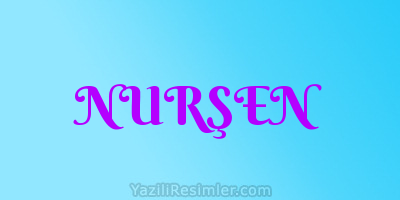 NURŞEN