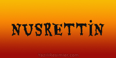 NUSRETTİN