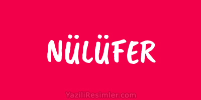 NÜLÜFER