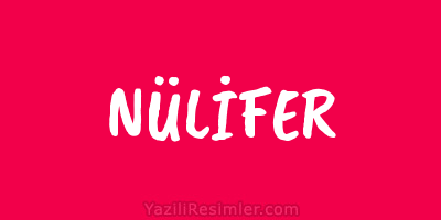 NÜLİFER