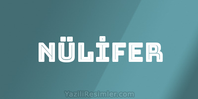 NÜLİFER