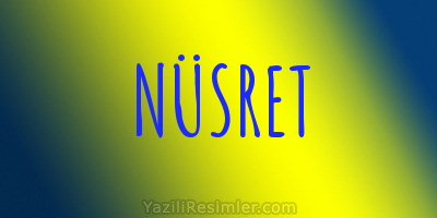 NÜSRET