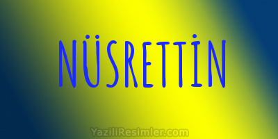 NÜSRETTİN