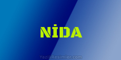 NİDA