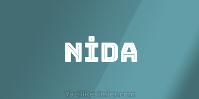 NİDA