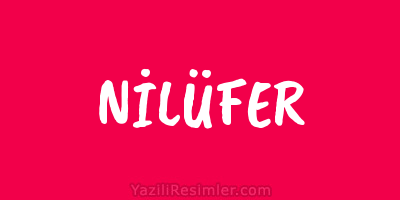 NİLÜFER