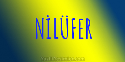 NİLÜFER