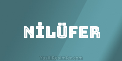 NİLÜFER