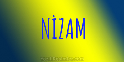 NİZAM