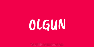 OLGUN