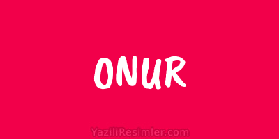 ONUR