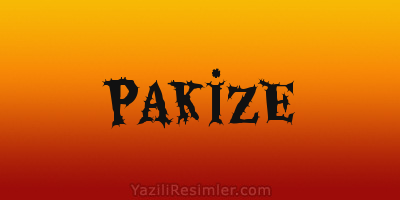 PAKİZE