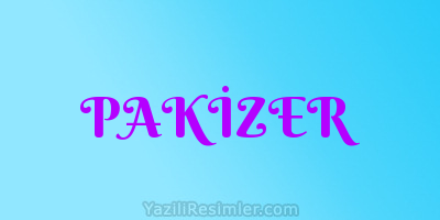 PAKİZER