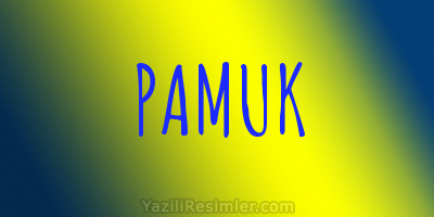 PAMUK