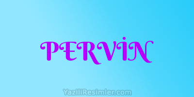 PERVİN