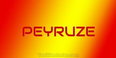 PEYRUZE