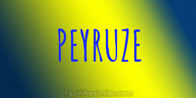 PEYRUZE