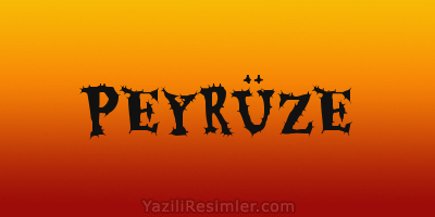 PEYRÜZE