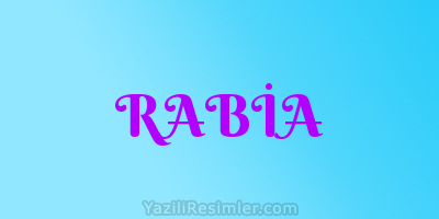 RABİA