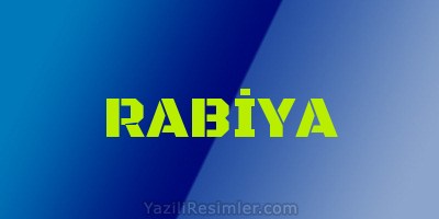 RABİYA