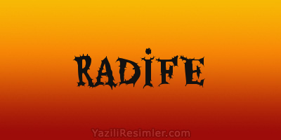 RADİFE