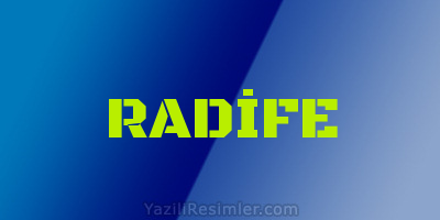 RADİFE