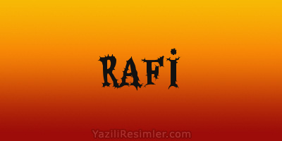 RAFİ