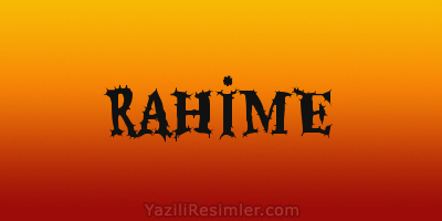 RAHİME