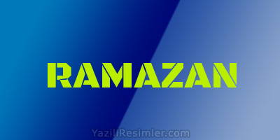 RAMAZAN