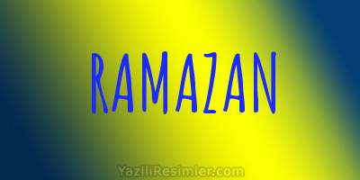 RAMAZAN