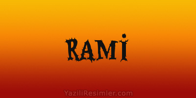 RAMİ