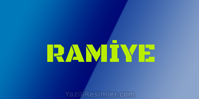 RAMİYE