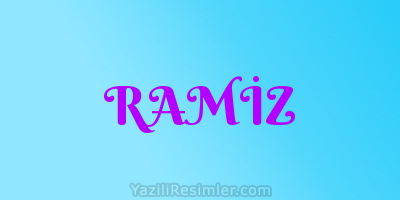 RAMİZ