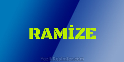 RAMİZE