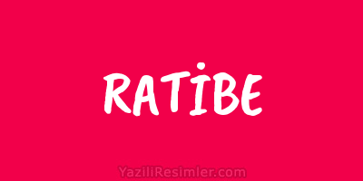 RATİBE