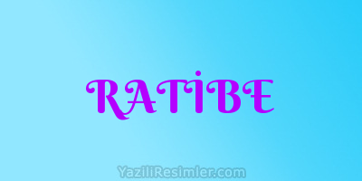 RATİBE