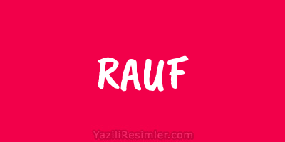 RAUF