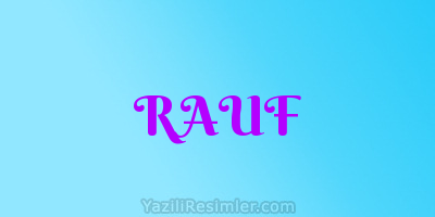 RAUF