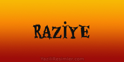 RAZİYE